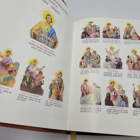 Saint Joseph Edition The New American Bible Catholic Book Publishing Co 1992 EUC - Picture 14 of 16